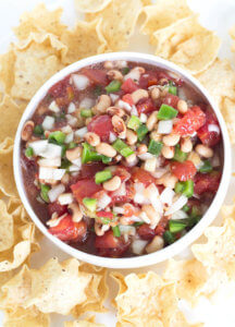 One of the most enjoyable ways to experience the deliciousness of raw onions is sitting down to some of Our Favorite Summer Salsas. 