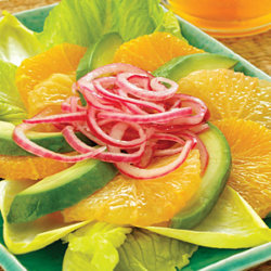 Avocado Citrus Salad with Marinated Onion