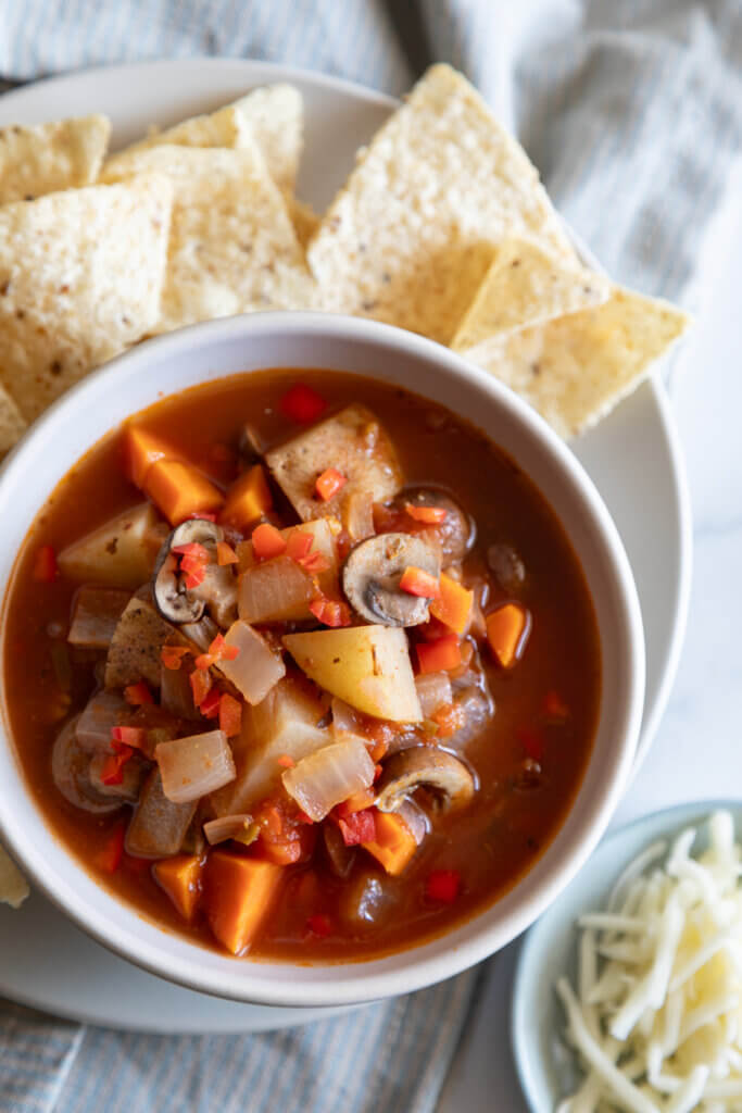 Chunky Southwestern Soup Vertical