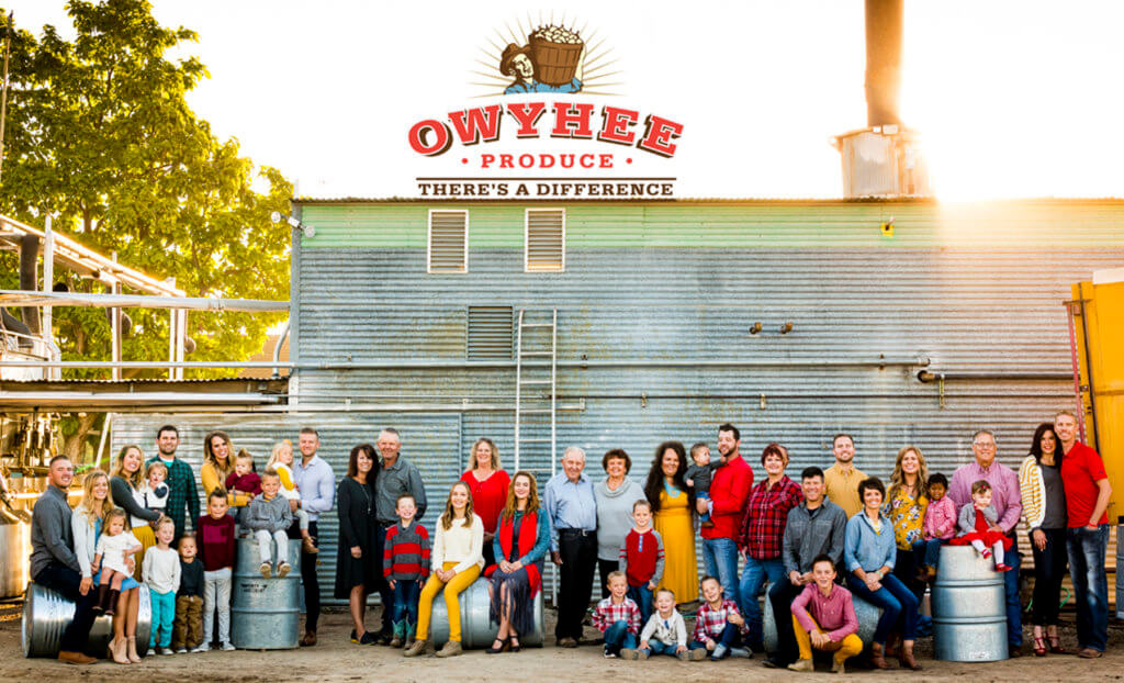 Owyhee Produce family photo