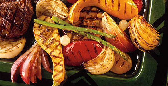 Grilled Vegetables w/ Balsamic Dressing