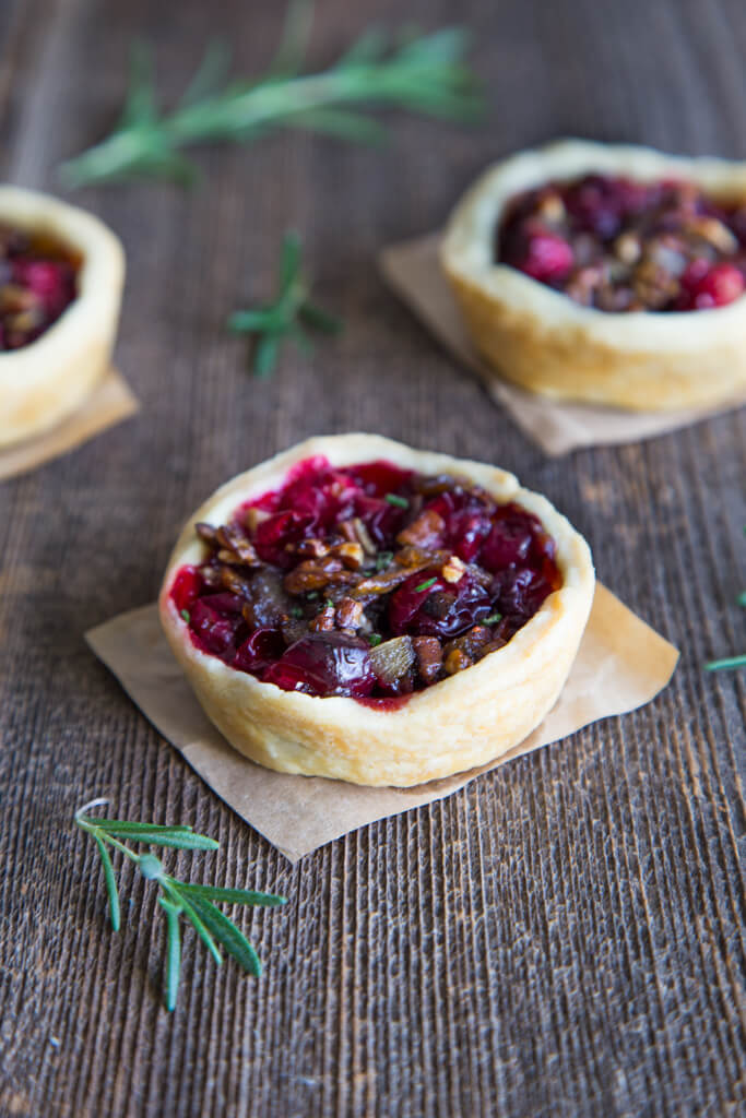 Cranberry Onion Tarts