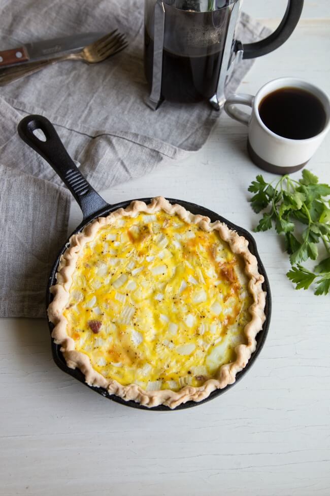 Sweet Onion Quiche Lorraine