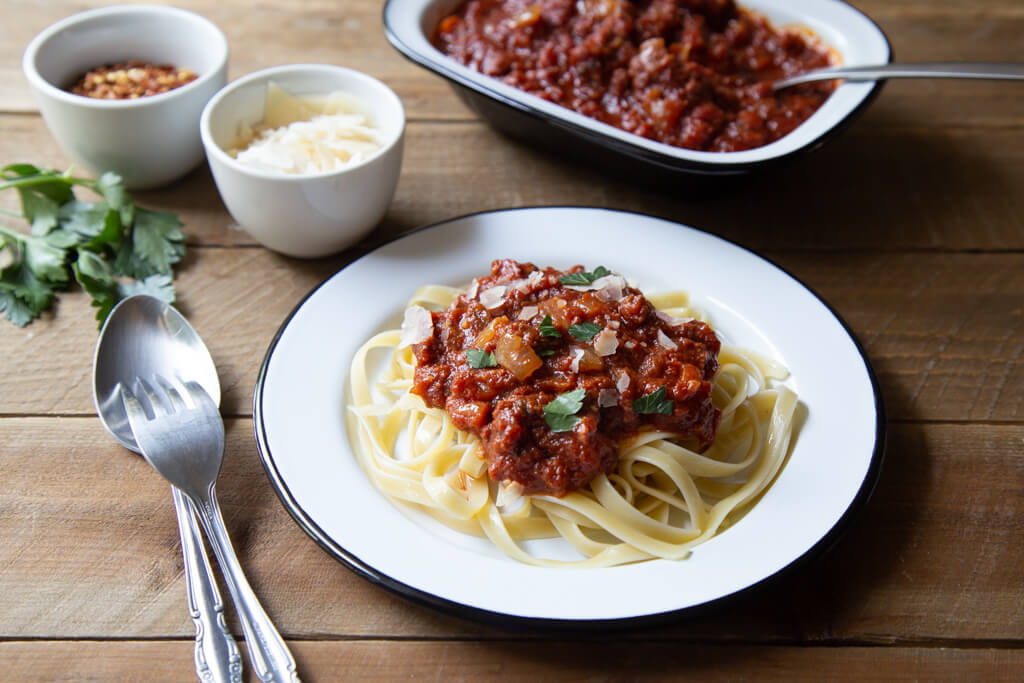 Slow Cooker Bolognese from the National Onion Association