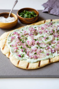 onion flatbread from the National Onion Association