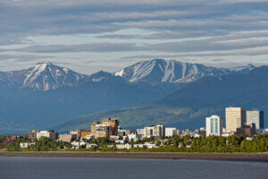 Anchorage, Alaska skyline