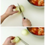 how to cut an onion