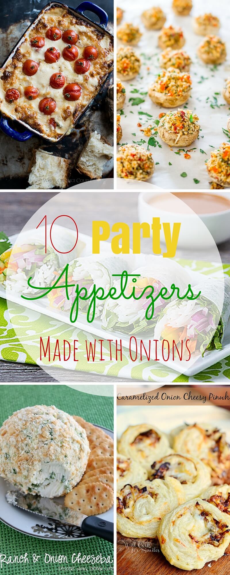 10 Party Appetizers Made with Onions