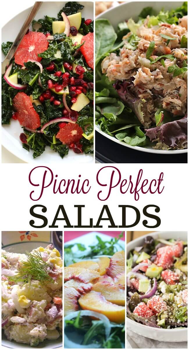 This Summer you'll want to keep the stove and oven off, yet still eat delicious food so the best way to feed everyone is with Picnic Perfect Salads.