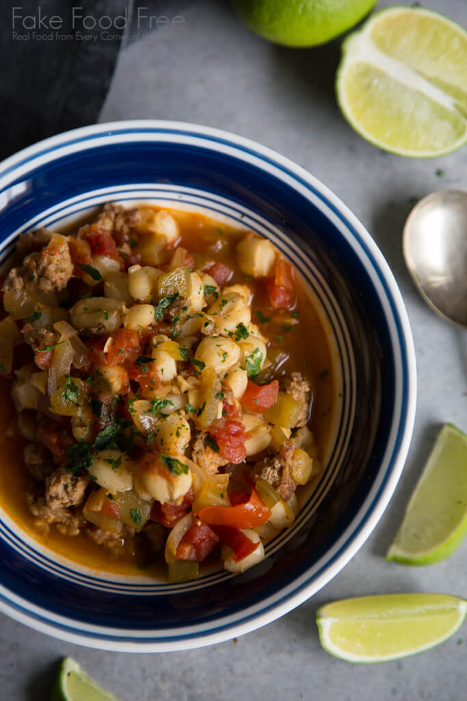 Pozole Pork Hominy Soup