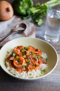 Shrimp and Chicken Sausage Gumbo