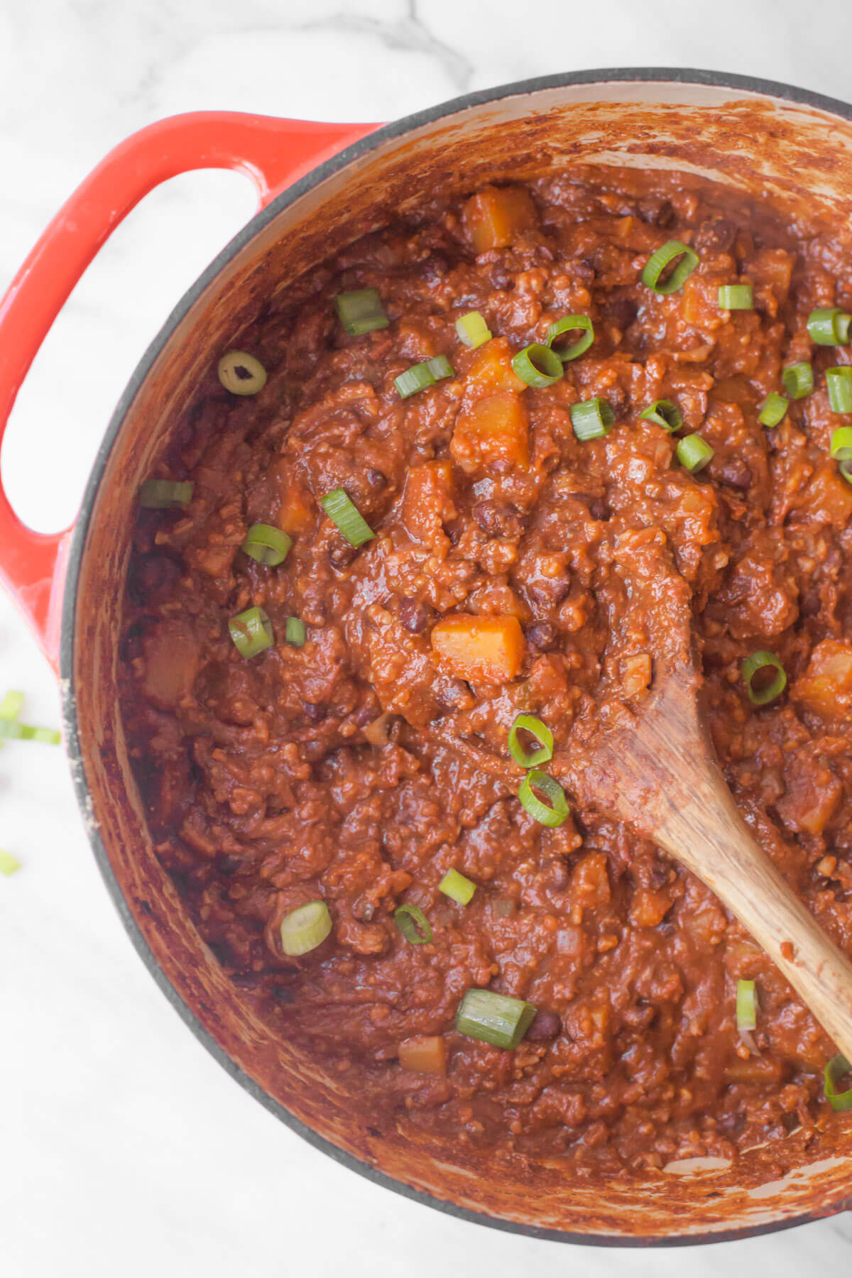 Vegan Pumpkin Black Bean Chili | Winning Game Day Chili Recipes