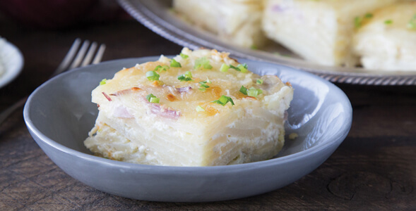 Four Onion Scalloped Potatoes