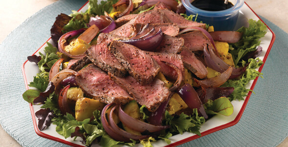 Grilled Beef n Onion Salad