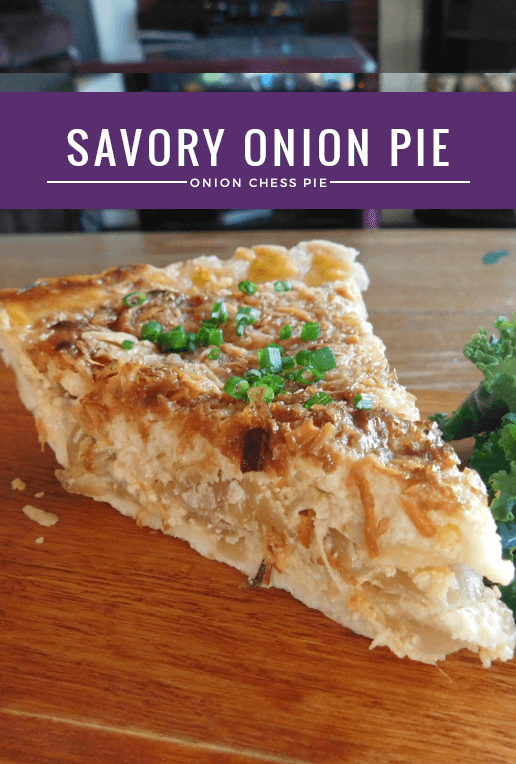 savory onion pie