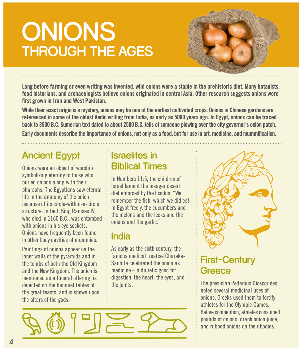 Onion History - National Onion Associaiton